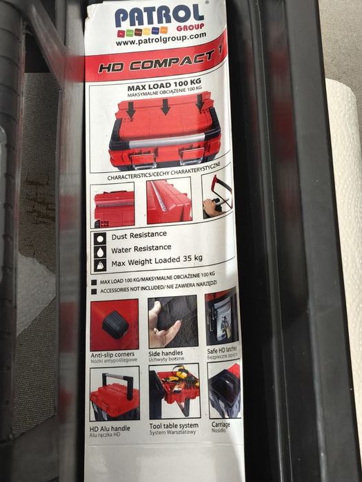 Caixa de Ferramentas PATROL HD Compact