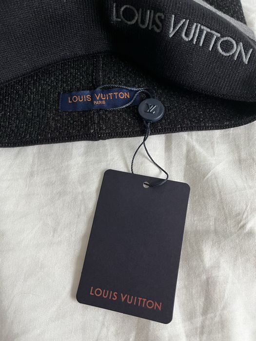 Louis Vuitton beanie czapka czarna
