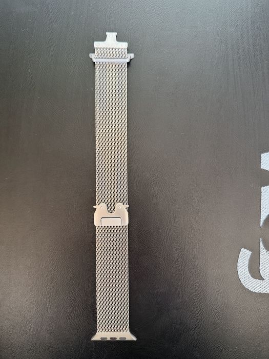 Ремінець для годинника Apple Watch 49mm Natural Titanium Milanese Loop