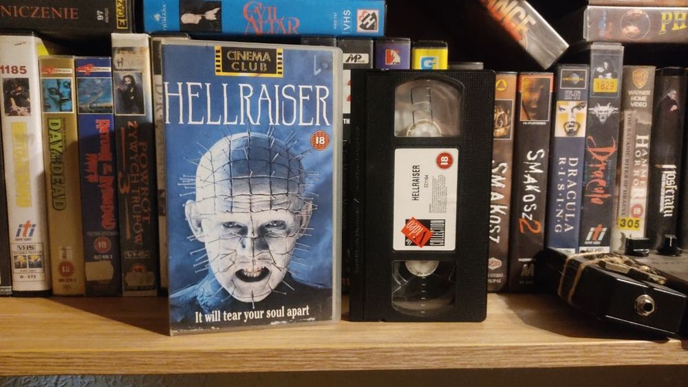 Hellraiser kaseta VHS