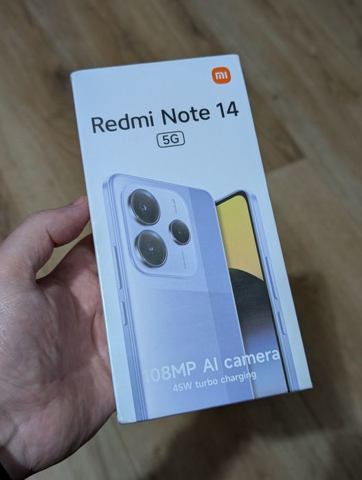 Продам Новий Xiaomi redmi note 14 5G.6/128GB.NFC.