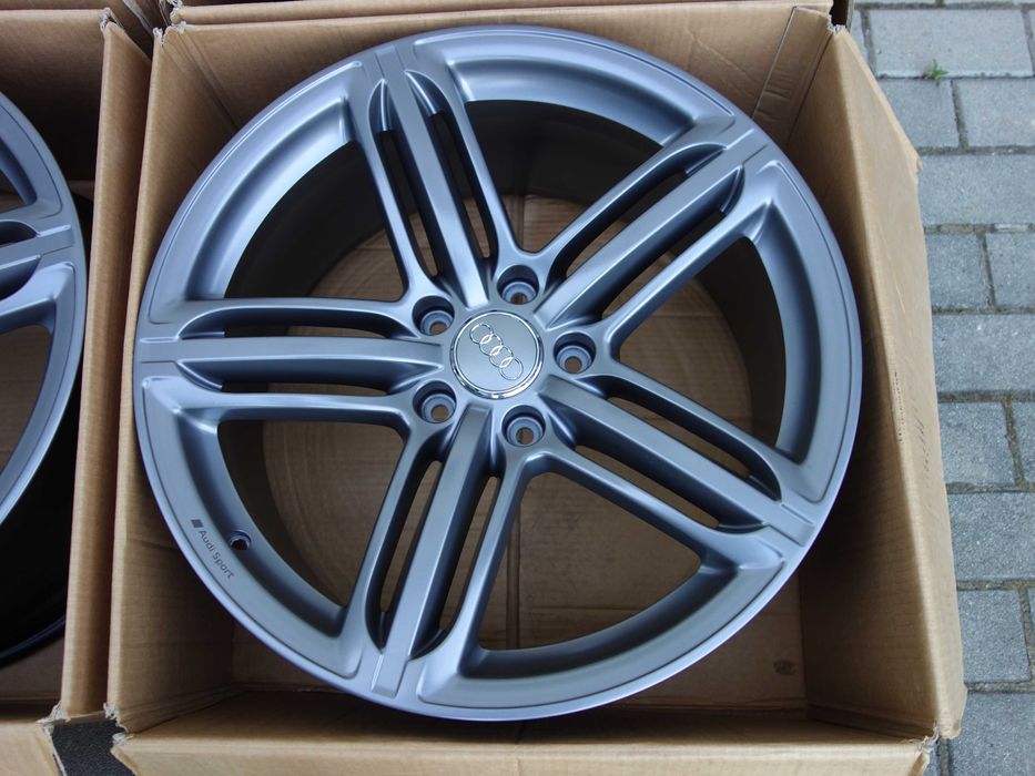 Felgi AUDI Q7 4L0 V12 POMPEI 5X130 AUDI SPORT 21'' Oryginał