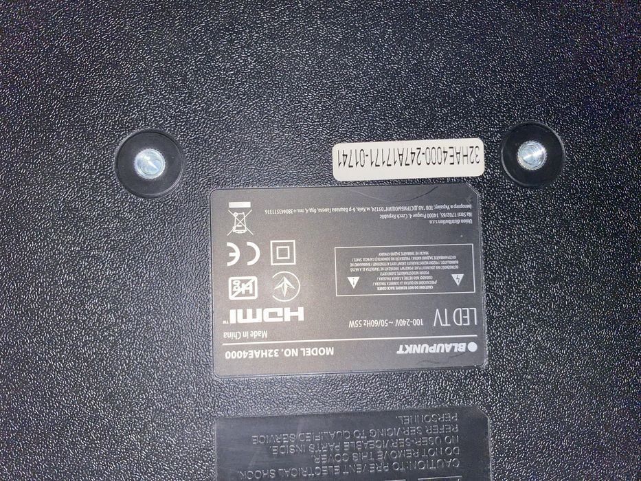 TV 32” Blaupunkt + Box Xiaomi (vendo junto ou separado)