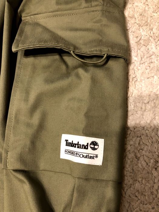 Timberland Powered by Outlast Spodnie Męskie Khaki W34 L32 Nowe z metką