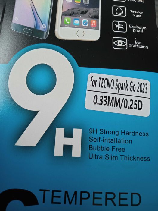 Szkło hartowane do TECNO Spark Go 2023 bardzo wytrzymałe