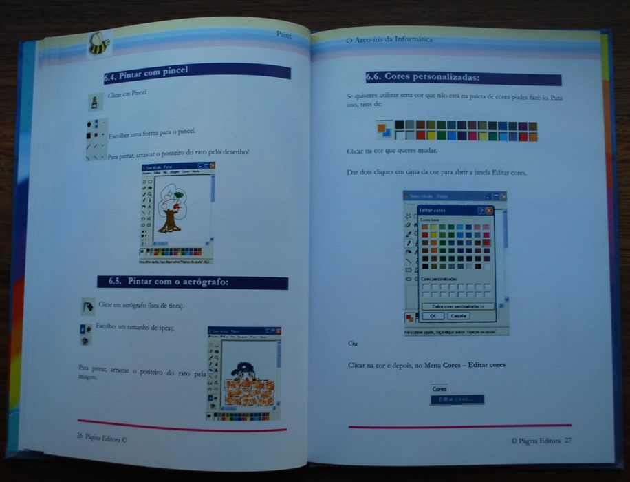 O Arco-Íris da Informática  (Livro Juvenil - Computadores/Programas)