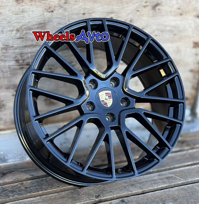 диски R20 5x130 Porsche Cayenne Audi Q7 черные разноширокие