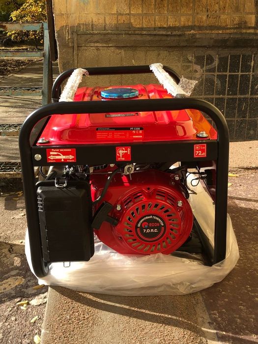 Бензиновий генератор 3кВт, 5кВт, 7кВт, 10кВт EDONPT1 та 3 Фази , МІДЬ!