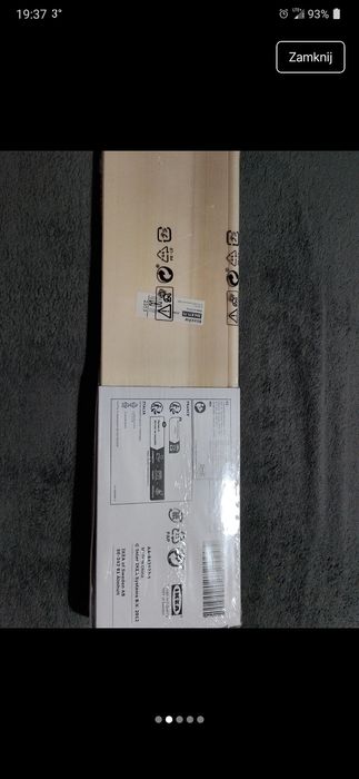 Półki Ikea 3 sztuki