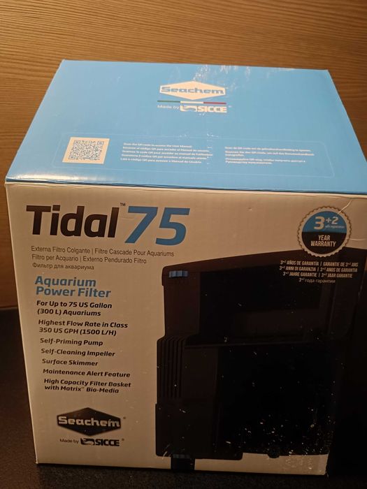 Filtr tidal 75 akwarium