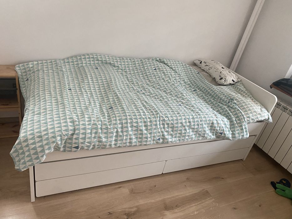Ikea Slakt łóżko rozsuwane