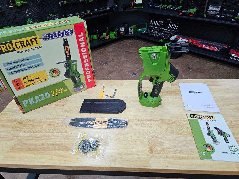 Мини Пила Procraft PKA20 Подача Масла Бесщеточный двиг.