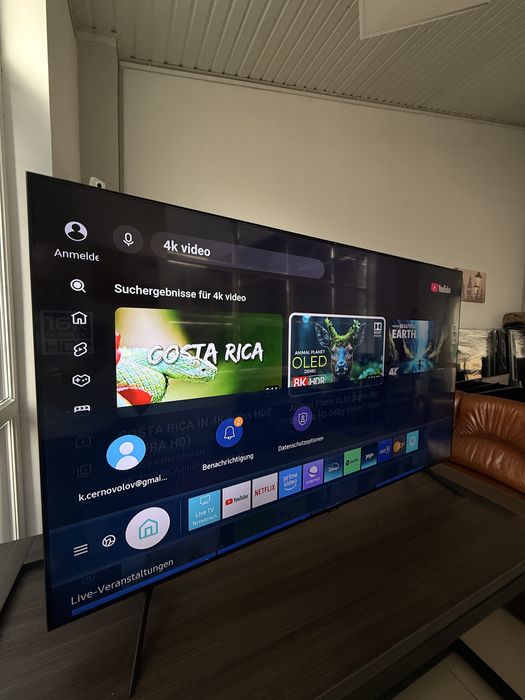 Телевізор Samsung 65 GU65TU8079U SmartTv Wi-Fi 4k