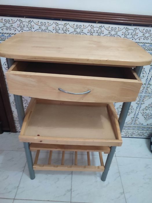 Carrinho organizador de cozinha