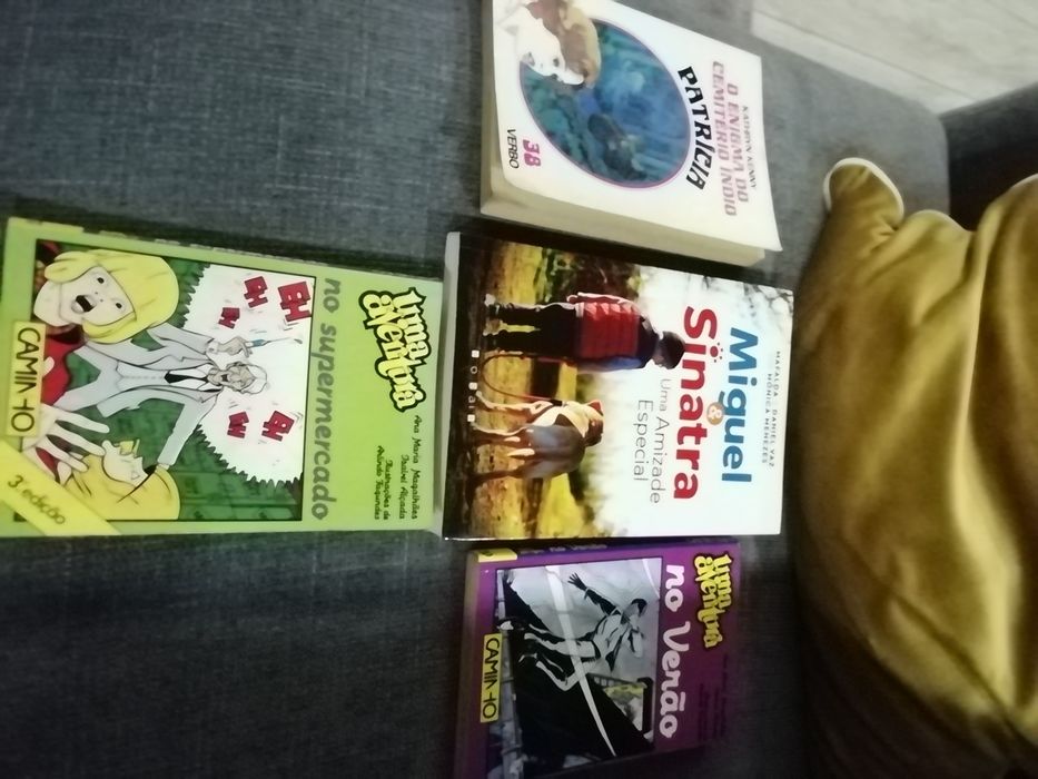 Vários livros, temas diversos