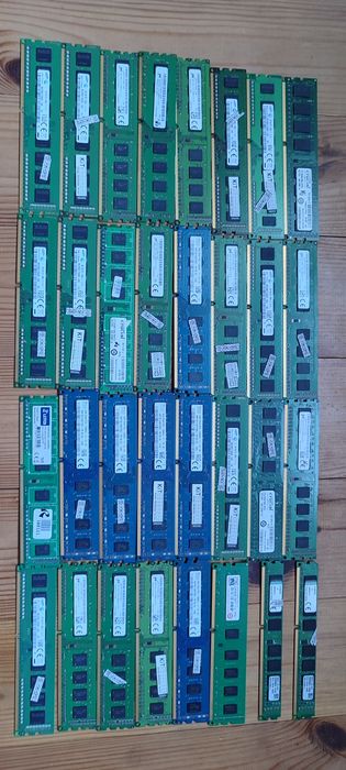 32 шт. Ціна за всі. ОЗУ DDR3 4Gb RAM