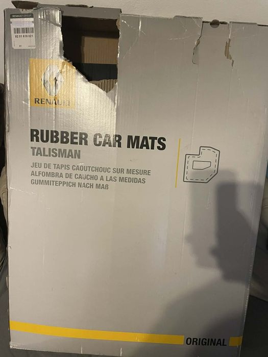Dywaniki gumowe oryginalne renault talisman