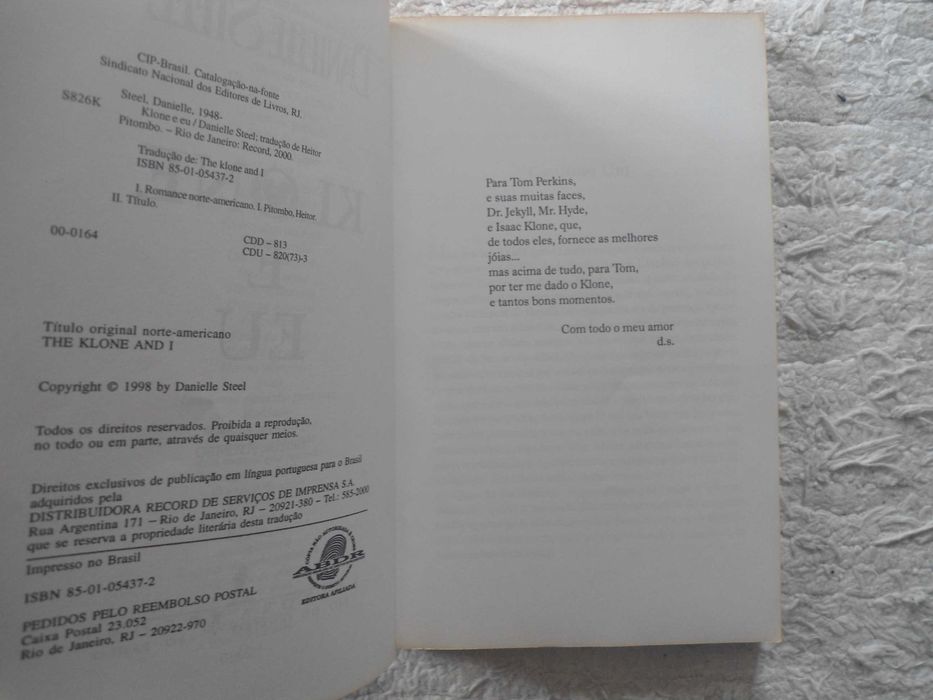Klone e Eu por Danielle Steel