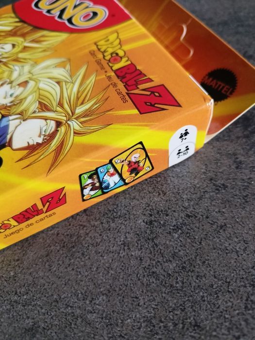 Gra karciana UNO Dragon Ball Z songo Ku Dragonball karty prezent !