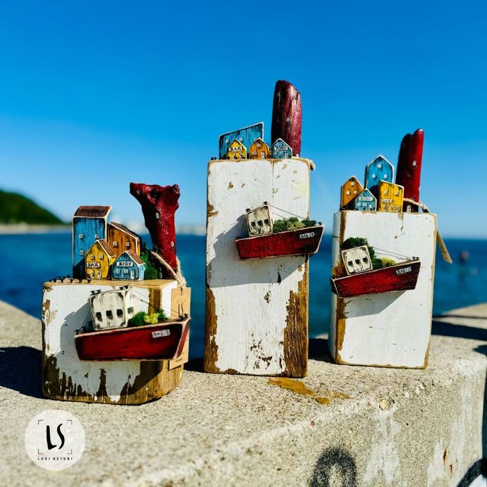 Driftwood | UNIKAT | belka z MOLO w Orłowie LUKI SZTUKI