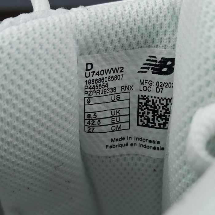 Кросівки New Balance 740 Розмір 42,5 (27,5 см.)