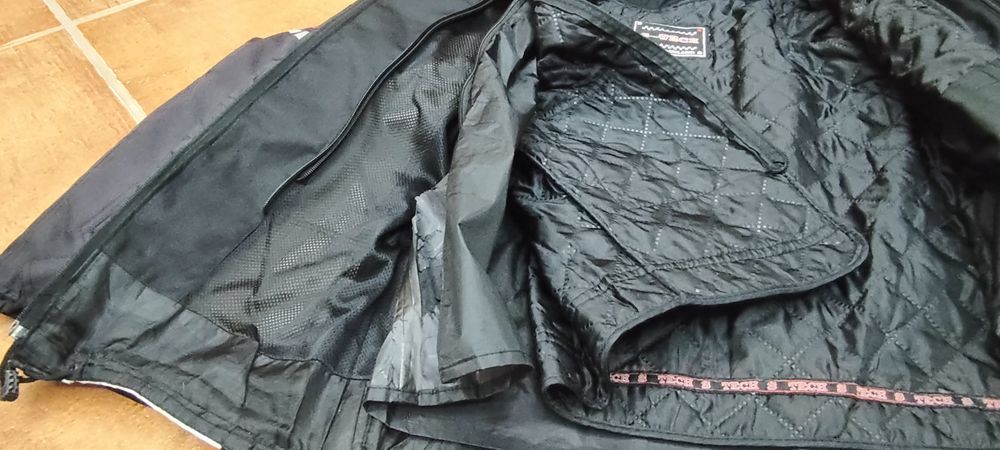 Casaco motard 3/4 com 3 camadas