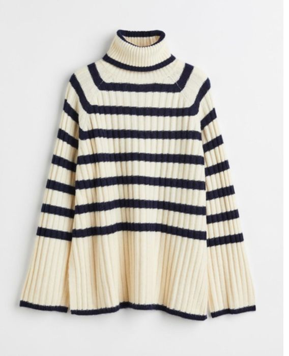 Кофта свитер в полоску H&m разм.XS-S