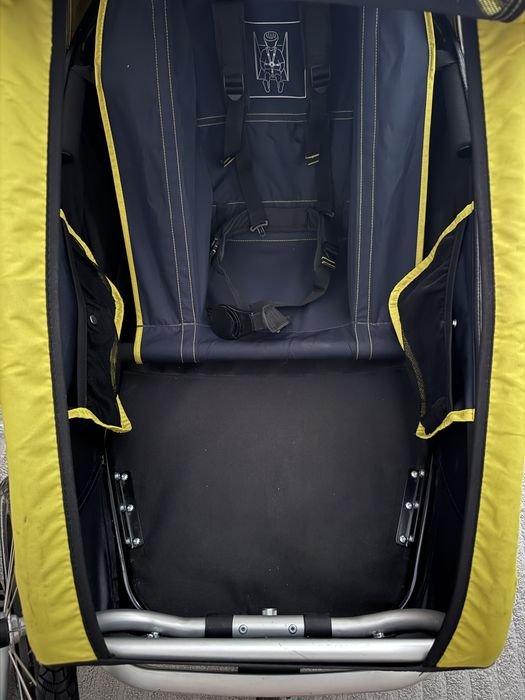 Croozer Kid 1, przyczepka rowerowa, spacerówka, wózek biegowy