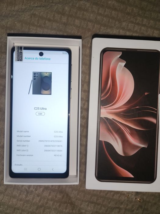Smartphone C25 ultra novo