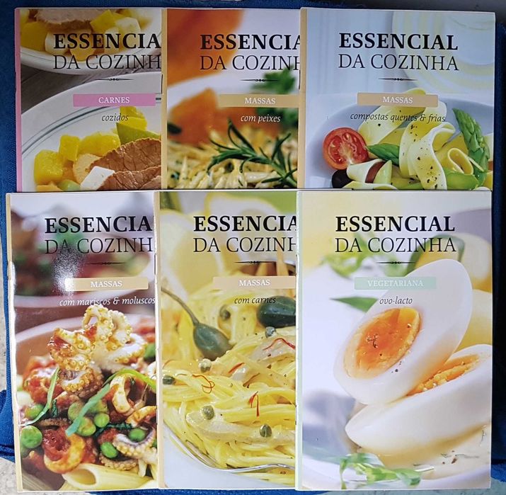 40 livrinhos Essencial da Cozinha do Jornal de Notícias