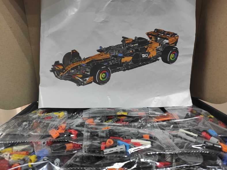 Конструктор‼️НОВИЙ‼️TECHNIC‼️В КОРОБЦІ‼️Formula F1 McLaren MCL39 F1 Формула 1 як Лего LEGO 42228 на 1675 деталей