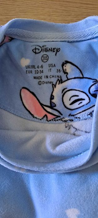 Pijama Disney Stitch e Angel: Tam 2XS