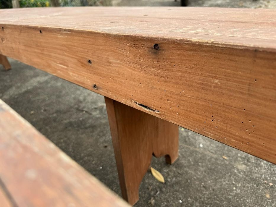 Rustic Continuous Bench64584755893761124