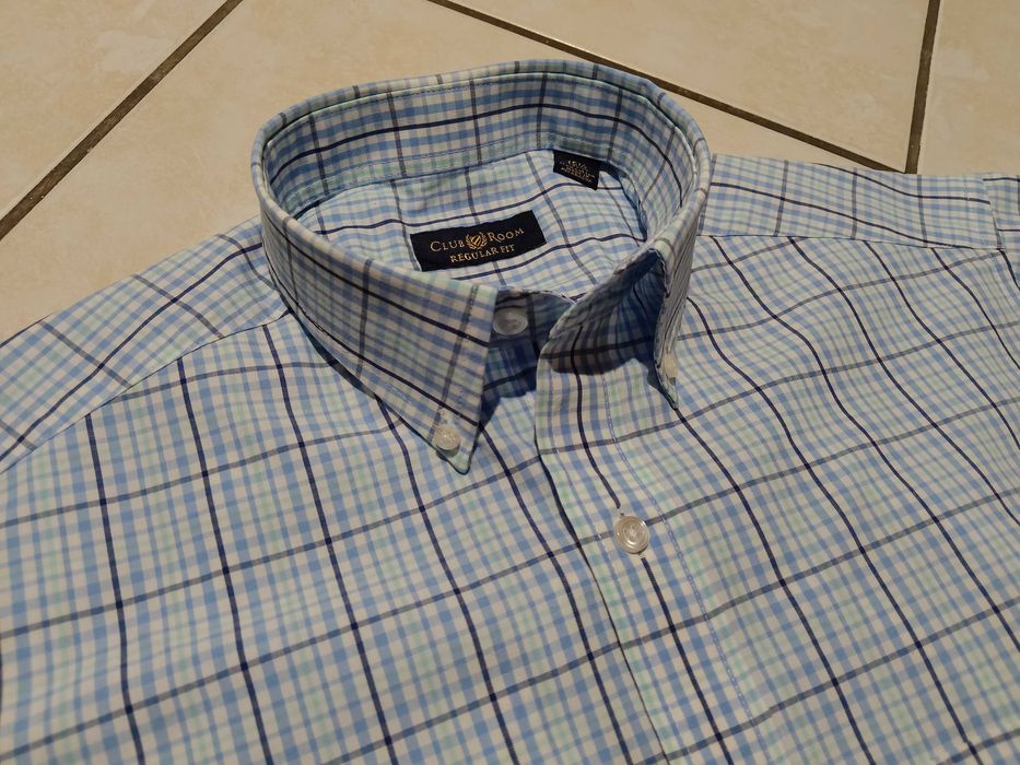 CLUB ROOM USA - NOWA! Markowa Koszula Męska rozmiar L