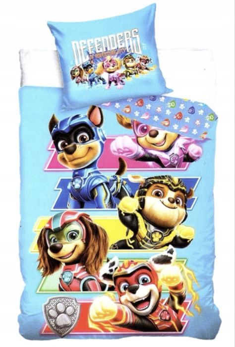 Pościel 160x200 psi patrol paw patrol