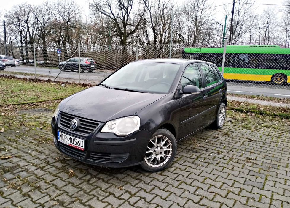 Volkswagen Polo IV Lift, 5d, 1.4 benzyna + Gaz, 2007r. Zarejestrowany