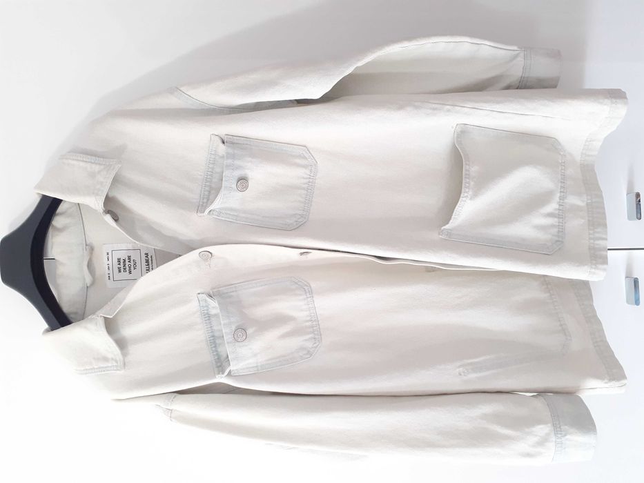 Kurtka katana bluza jeansowa oversize pull & bear M dżinsowa