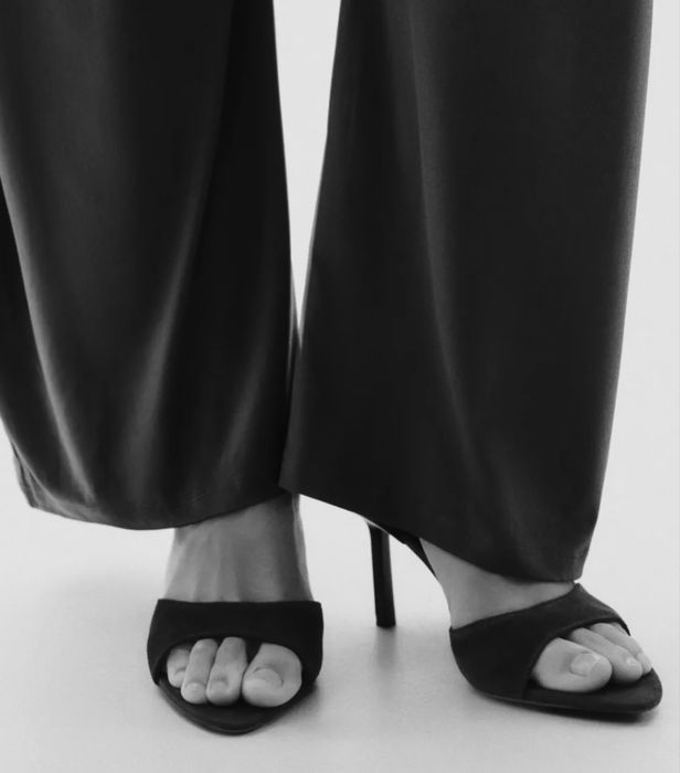 Мюлі шоколадні Zara