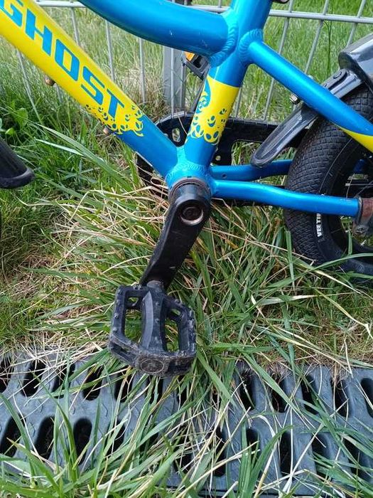 Rower Ghost Powerkid 12 niebiesko-żółty