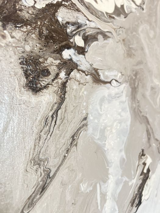 Tela acrilica abstrata 60*70cm