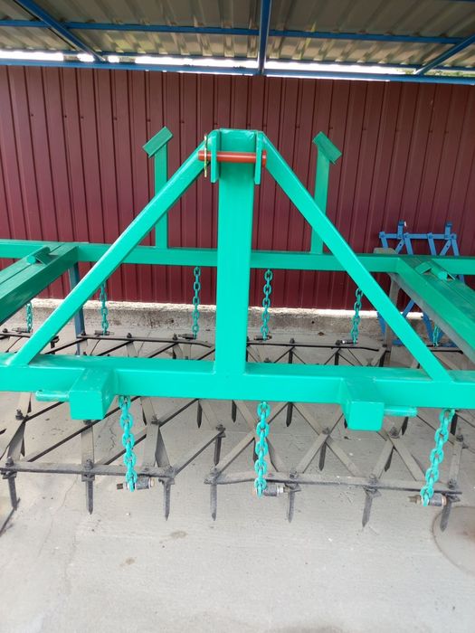 Сцепка борін з крилами.