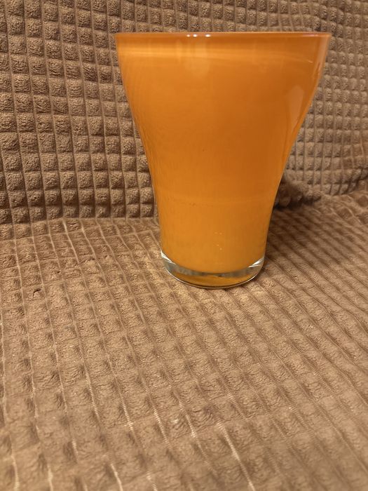 Pomarańczowy wazon Makora