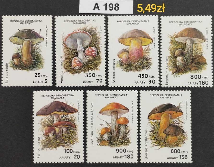 znaczki.KF / a.188-201