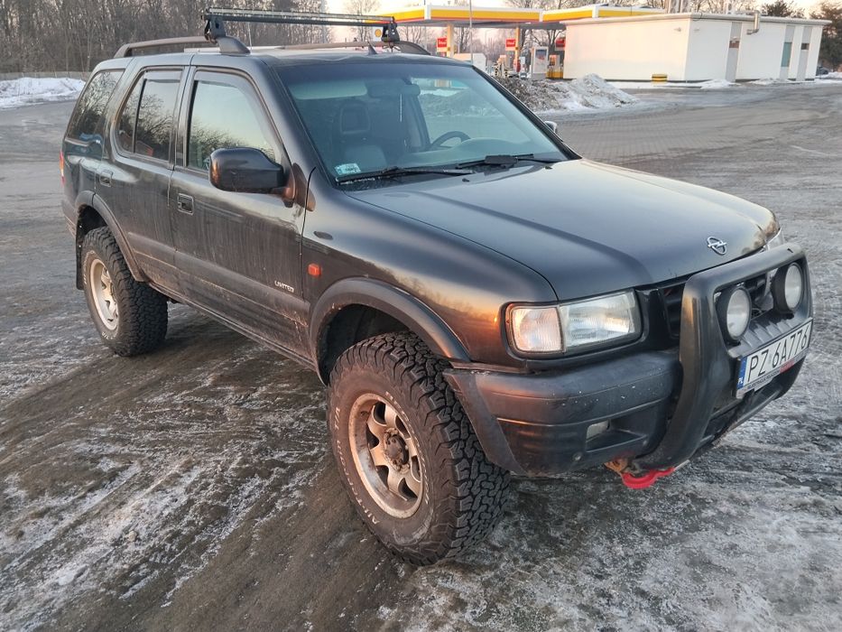 Opel Frontera LIMITED 3.2 Ben gaz podwyższony idealny e teren 99 r zam