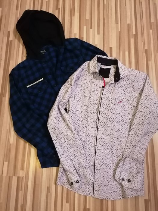 Koszule chłopięce x2