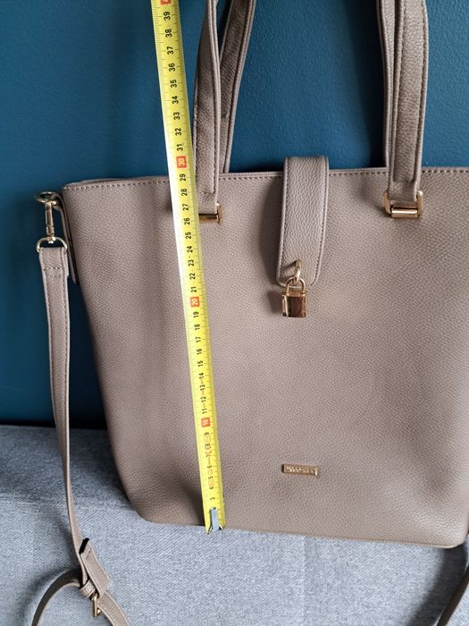 Torebka beżowa Wittchen shopper