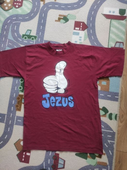Koszulka T-shirt Jezus rozmiar L 100% bawelna