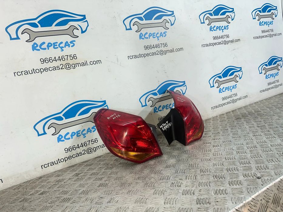 Conjunto Farolins Led Tras Traseiro Direito Esquerdo Original GM Opel