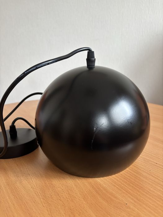 Lampa wisząca czarna