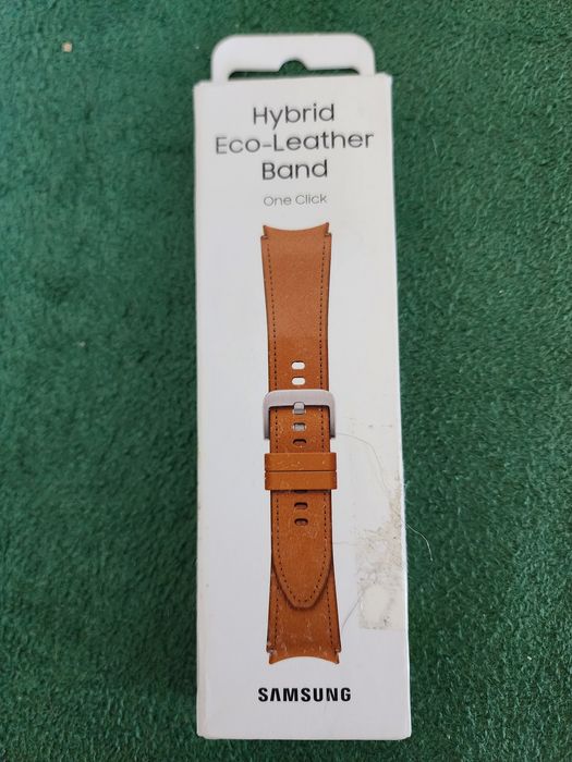 Pasek Samsung Hybrid Eco-Leather Band brązowy